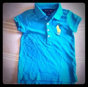 Ralph Lauren Polo Shirt in Blue 4t